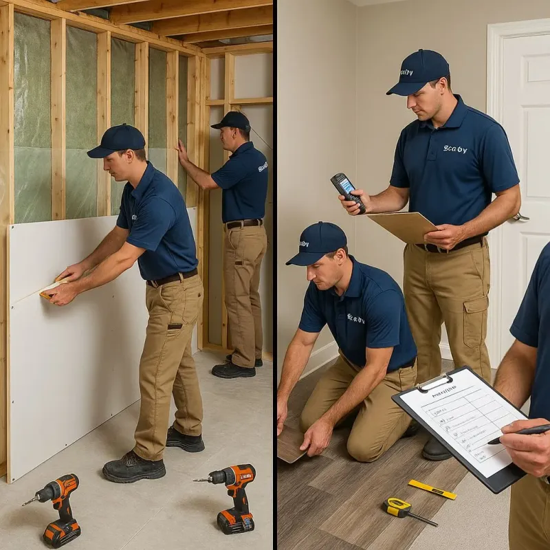 Repairs and Reconstruction process in Ponca City, OK